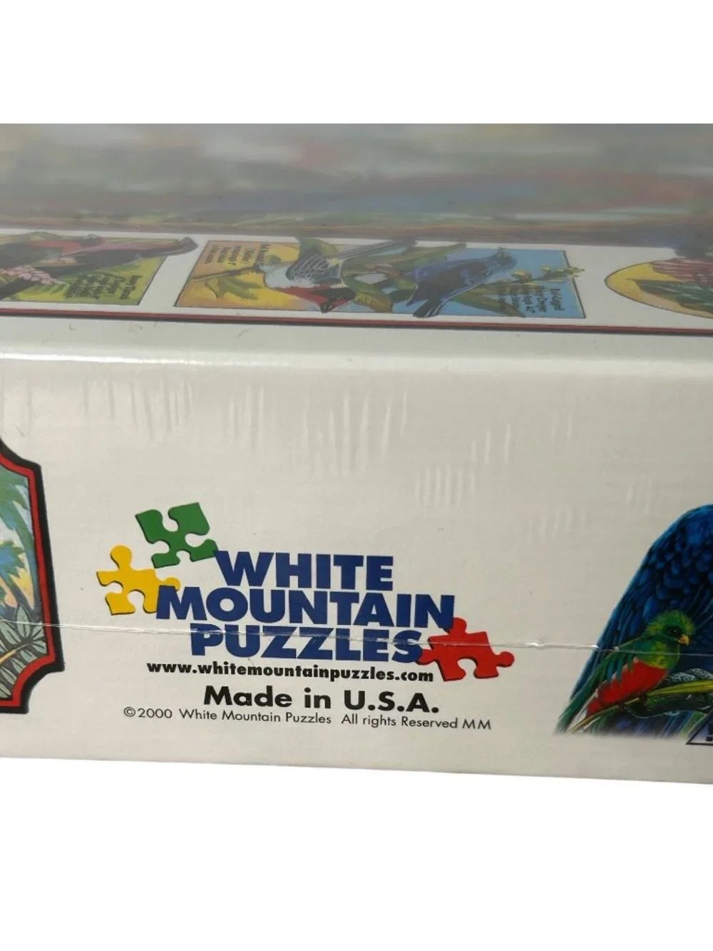 NEW Birds Of Paradise 1000 Piece Puzzle White Mountain Puzzles Tropical Bird USA